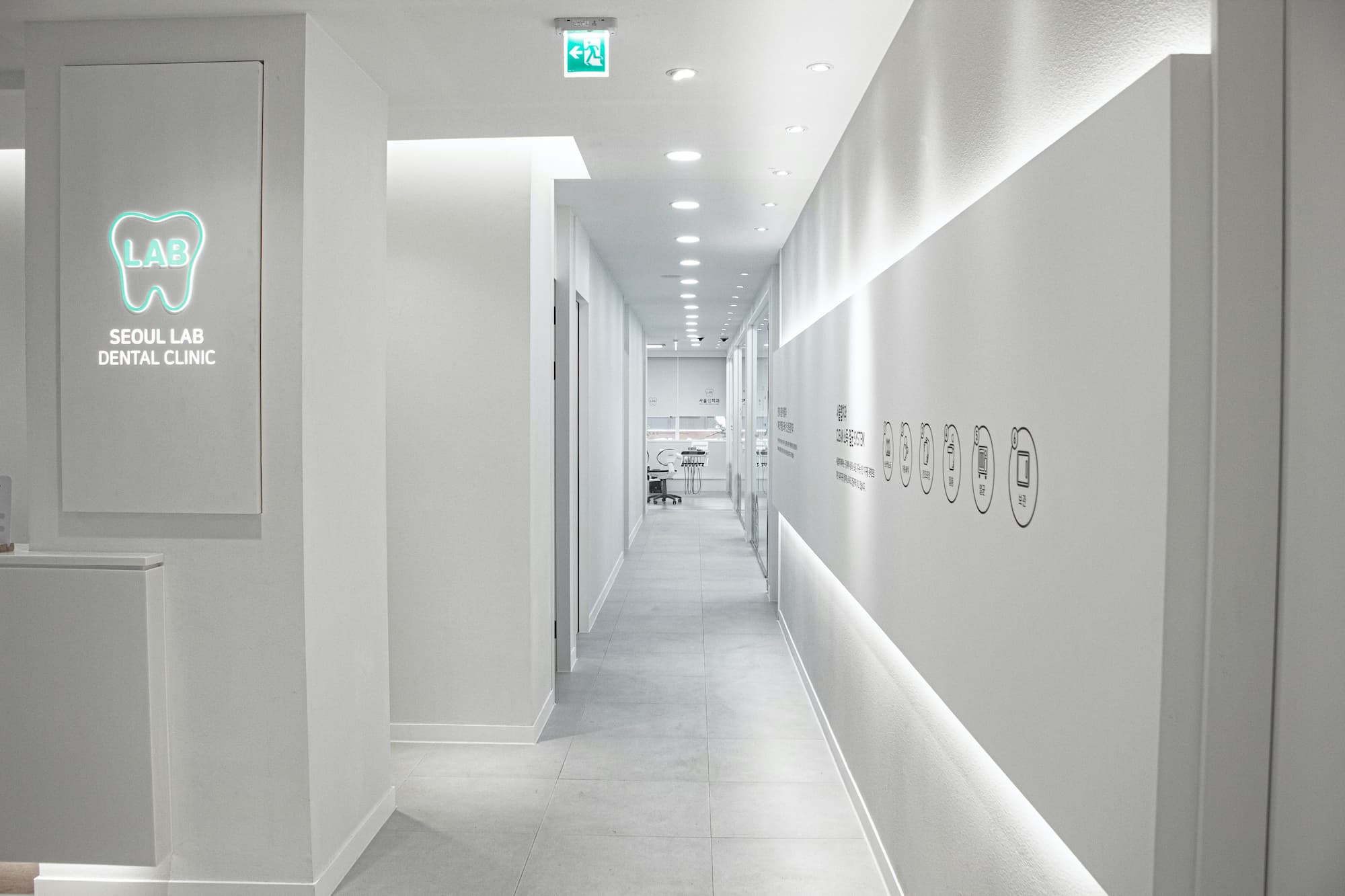 Seoul Lab Dental clinic interior in Uijeongbu