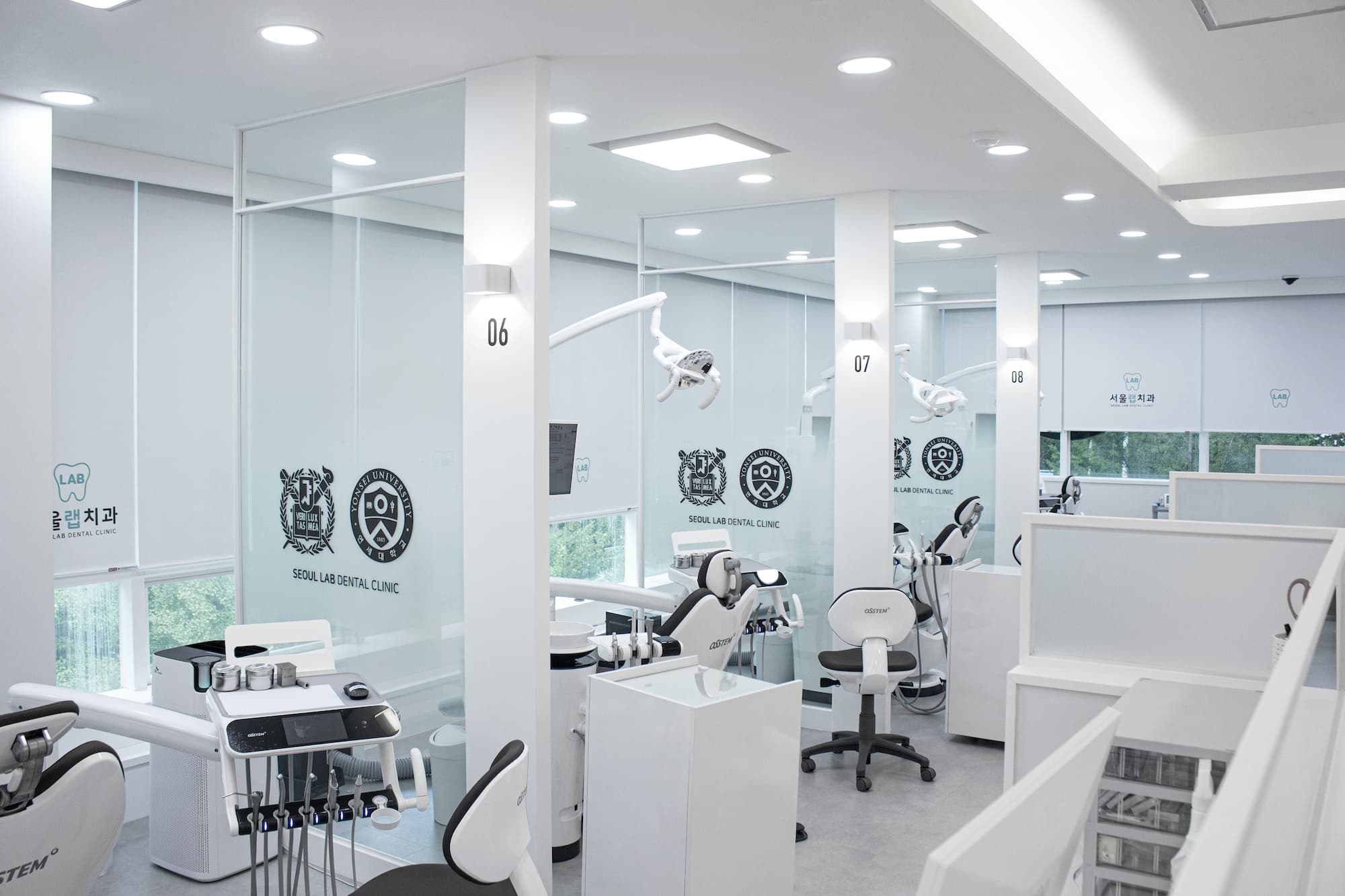 Seoul Lab Dental clinic interior in Uijeongbu