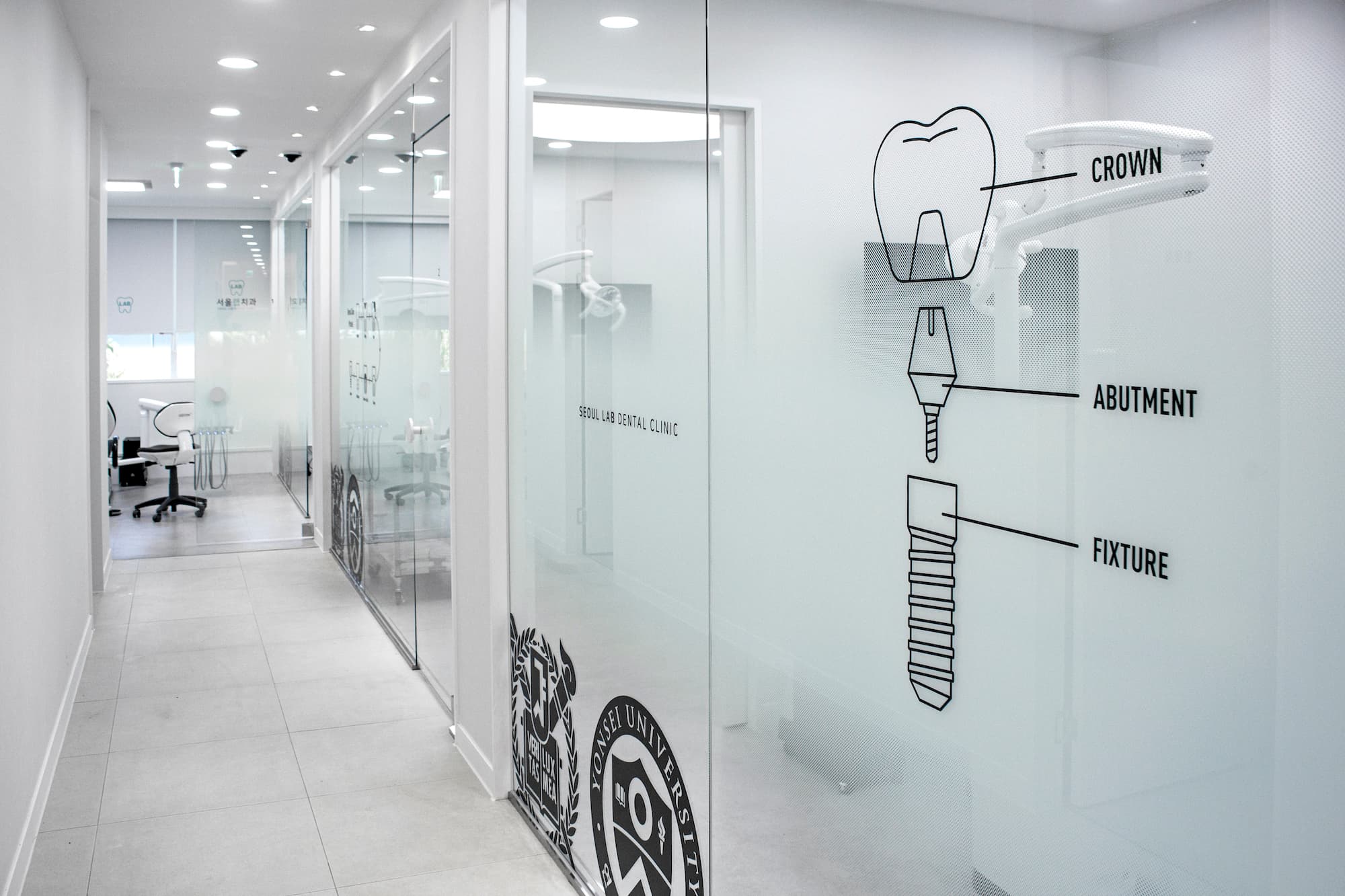 Seoul Lab Dental clinic interior in Uijeongbu